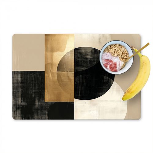 Placemat vinyl - Harmonie in Vier Delen