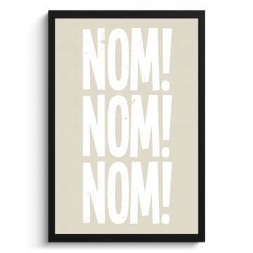 Poster met lijst - Beige - Vintage - Japandi - Decoratie
