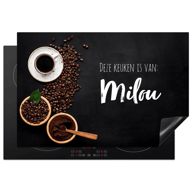 Inductie beschermer - Koffie