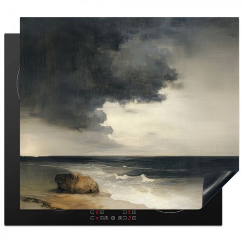 Inductie beschermer - Kust - Golven - Rots - Storm