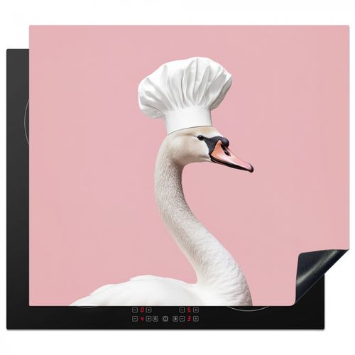 Inductie beschermer - Zwaan - Koksmuts - Mooi - Klassiek