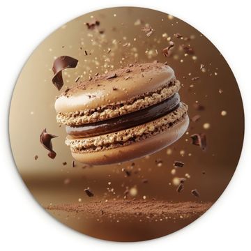 Muurcirkel - Chocolade - Macarons - Eten - Snoep