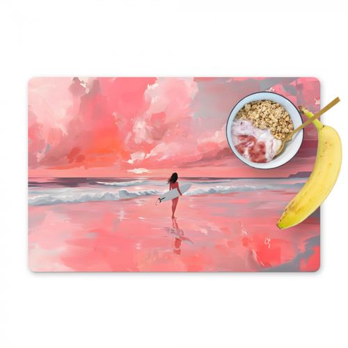Roze - Surfen - Zee