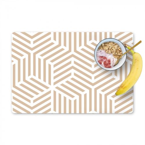 Placemat vinyl - Geometrische Intrige