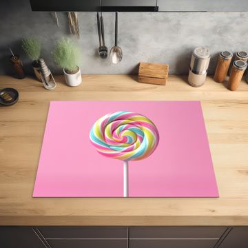 Inductie beschermer - Lolly - Roze - Snoep - Zoet