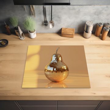 Inductie beschermer - Goud - Disco - Glitter - Peer