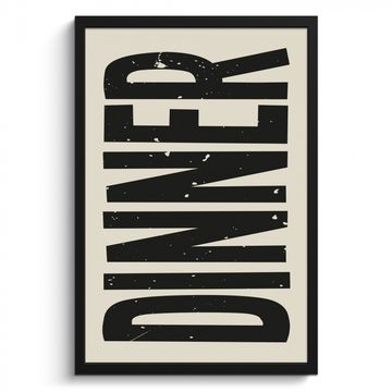 Poster met lijst - Eten - Vintage - Retro - Japandi