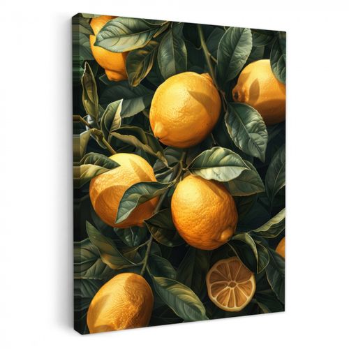 Canvas schilderij - Citrus Zonlicht