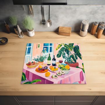 Inductie beschermer - Tafel - Wijn - Fruit