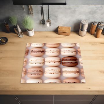 Inductie beschermer - Macarons - Beige - Bruin
