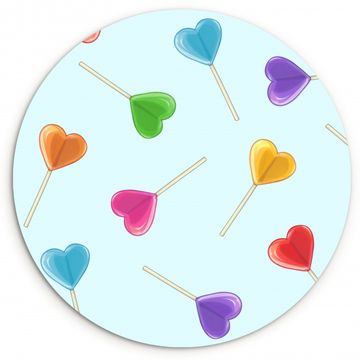 Muurcirkel - Lolly - Regenboog - Snoep