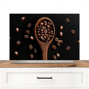 Hout - Zwart - Koffiebonen