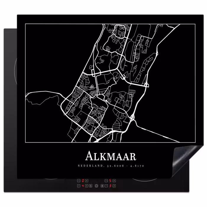 Inductie beschermer - Alkmaar - Plattegrond - Kaart - Stadskaart