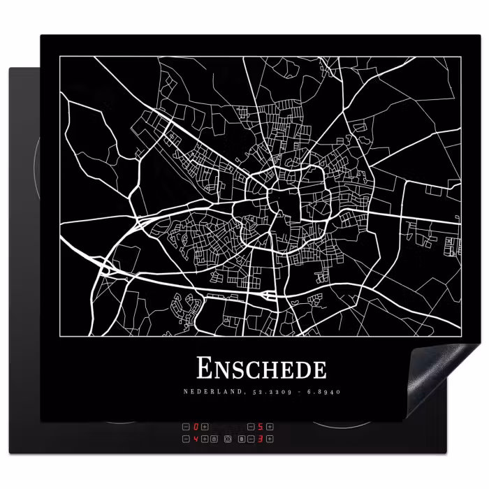 Inductie beschermer - Kaart - Enschede - Stadskaart - Plattegrond
