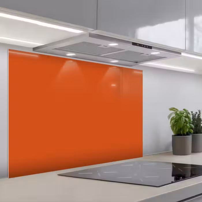 Spatscherm keuken - Sienna - Aarde - Kleuren - Effen