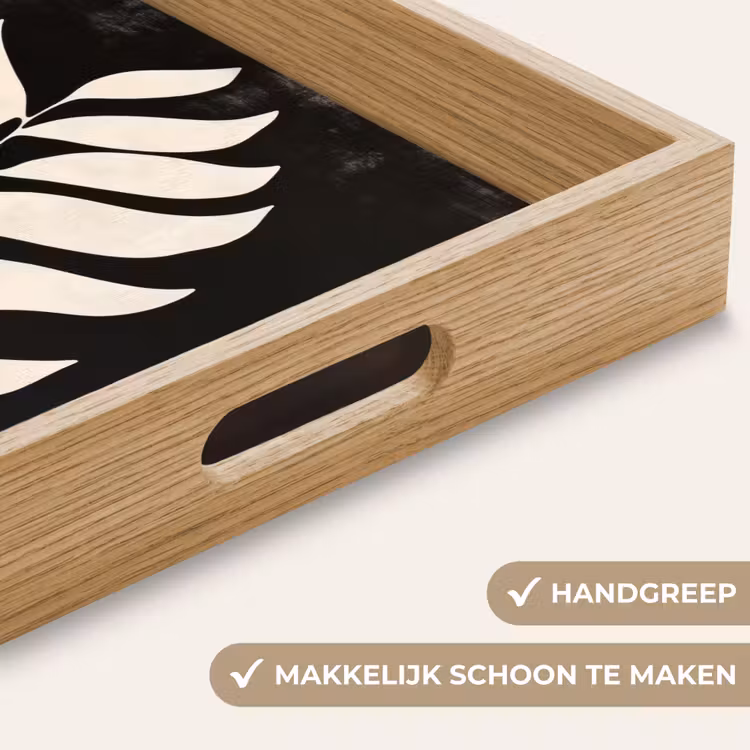 Dienblad - Blad - Wit - Minimalistisch — 8
