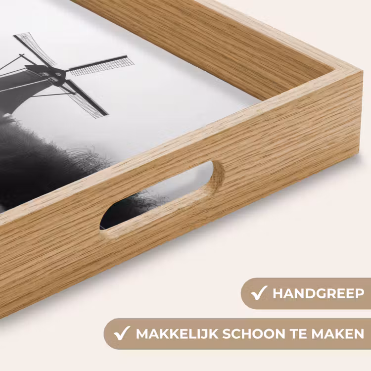 Dienblad - Molen - Weerspiegeling - Landschap - Water — 8