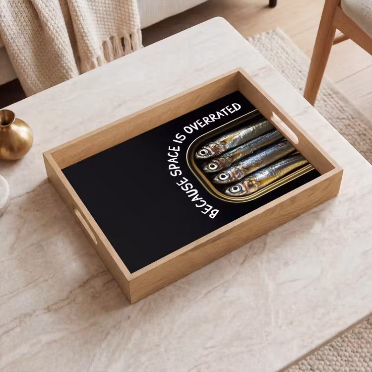 Dienblad - Sardines - Tekst - Vis - Blik — 2