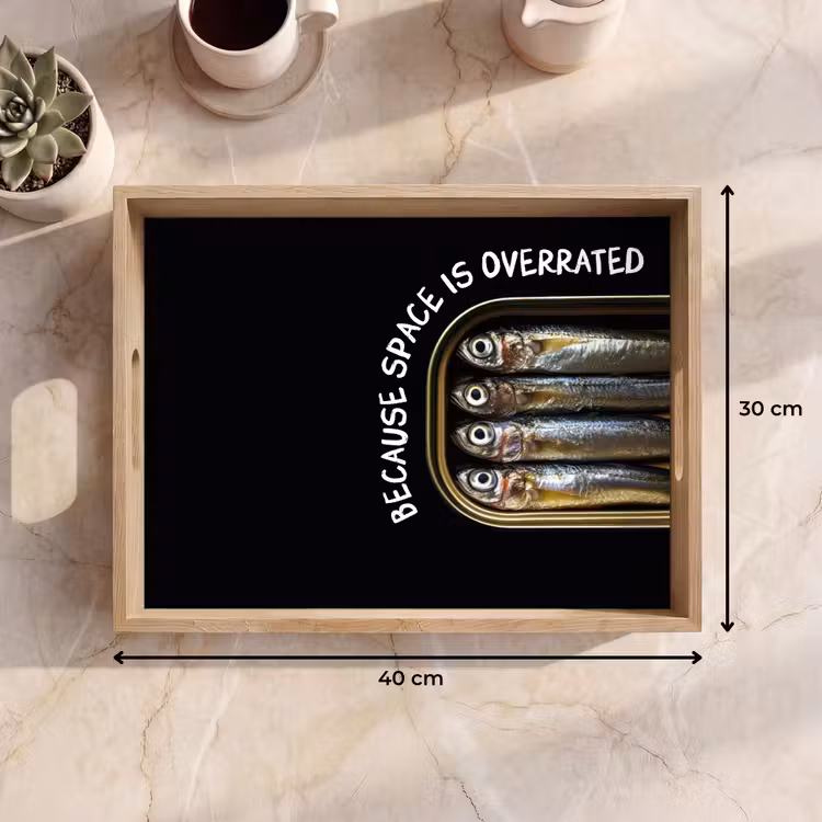Dienblad - Sardines - Tekst - Vis - Blik — 7