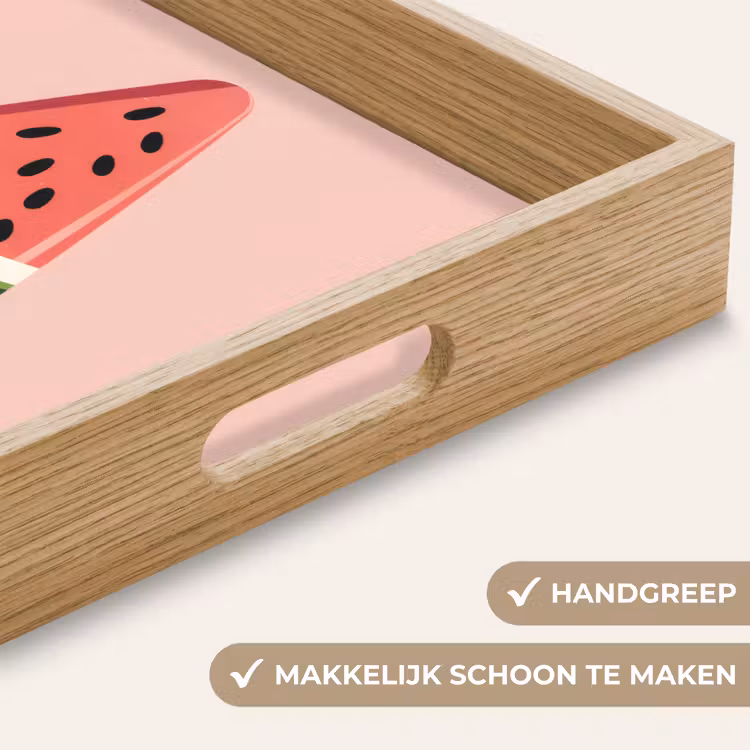 Dienblad - Watermeloen - Ijsje - Pitjes - Rood — 8