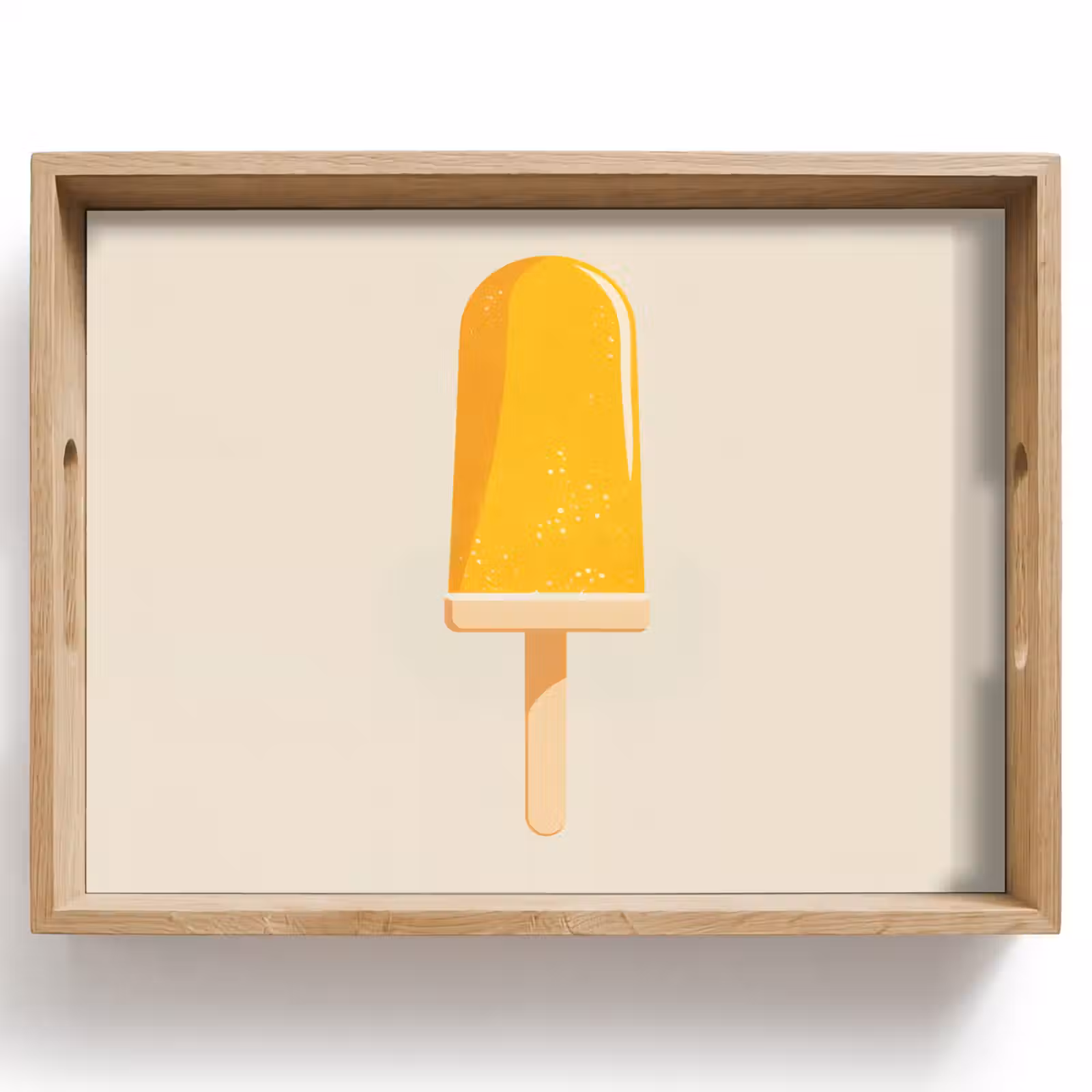 Dienblad - Oranje - Stokje - Waterijsje — 1