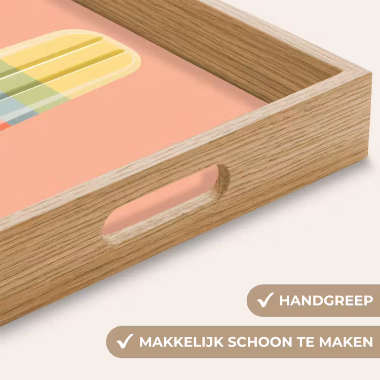 Dienblad - Waterijsje - Pasteltinten - Minimalistisch — 8