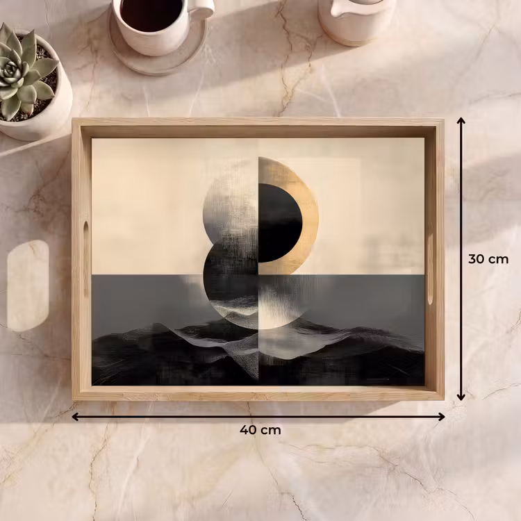Dienblad - Cirkels - Schaduw - Abstract — 7