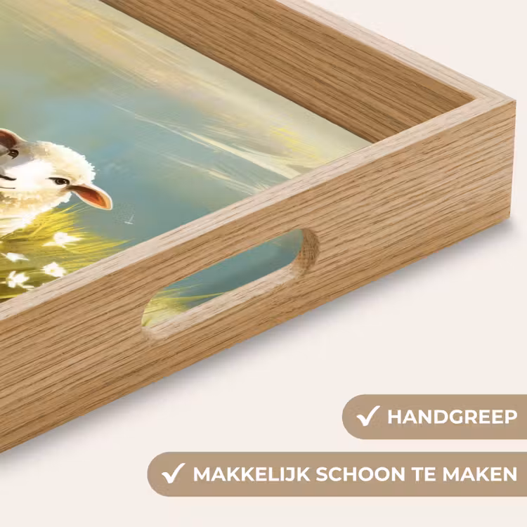 Dienblad - Schaap - Weide - Groen — 8