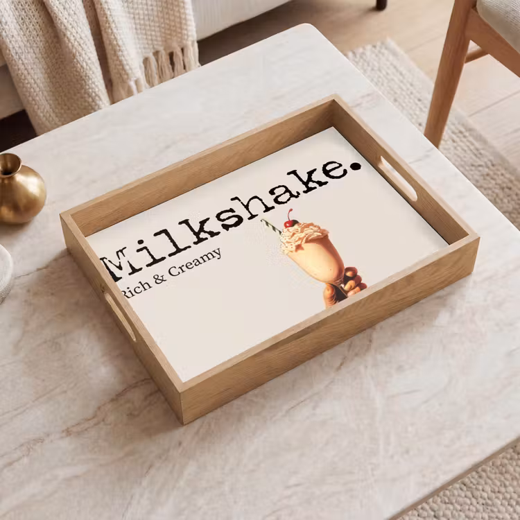 Dienblad - Milkshake - Kers - Rietje — 2