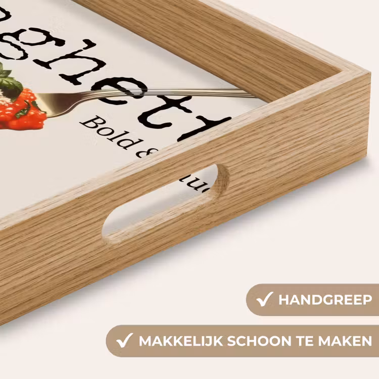 Dienblad - Spaghetti - tomatensaus - Parmezaanse kaas — 8