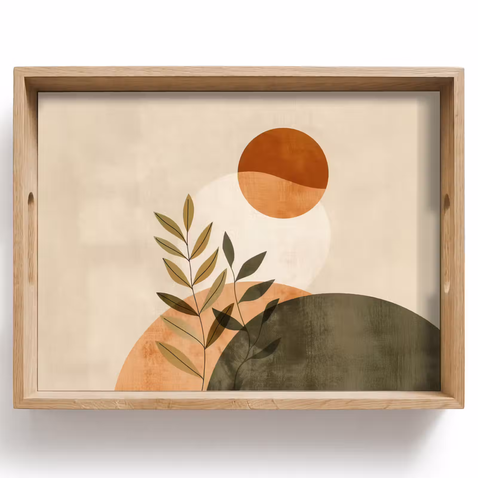 Dienblad - Takken - Vormen - Abstract — 1