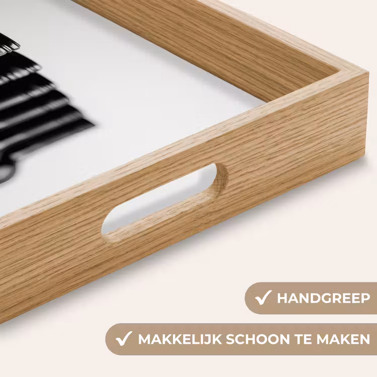 Dienblad - Wijnflessen - Zwart - Minimalistisch — 8