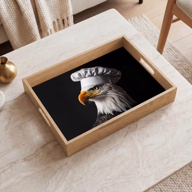 Dienblad - Arend -Amerika - Koksmuts - Vogel - Stoer — 2