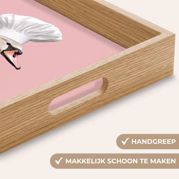 Dienblad - Zwaan - Koksmuts - Mooi - Klassiek — 8