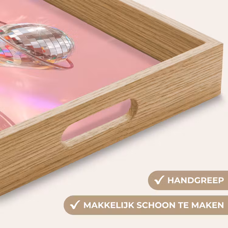 Dienblad - Martiniglas - Discobal - Fonkelende lichtvlekken — 8