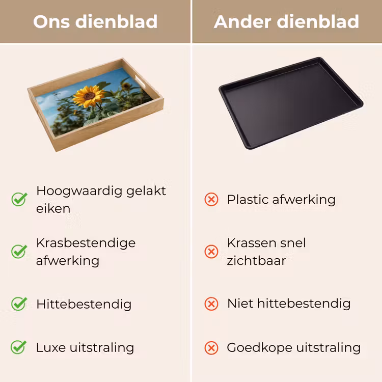 Dienblad - Zonnebloemen - Helderblauwer lucht - Gras — 9