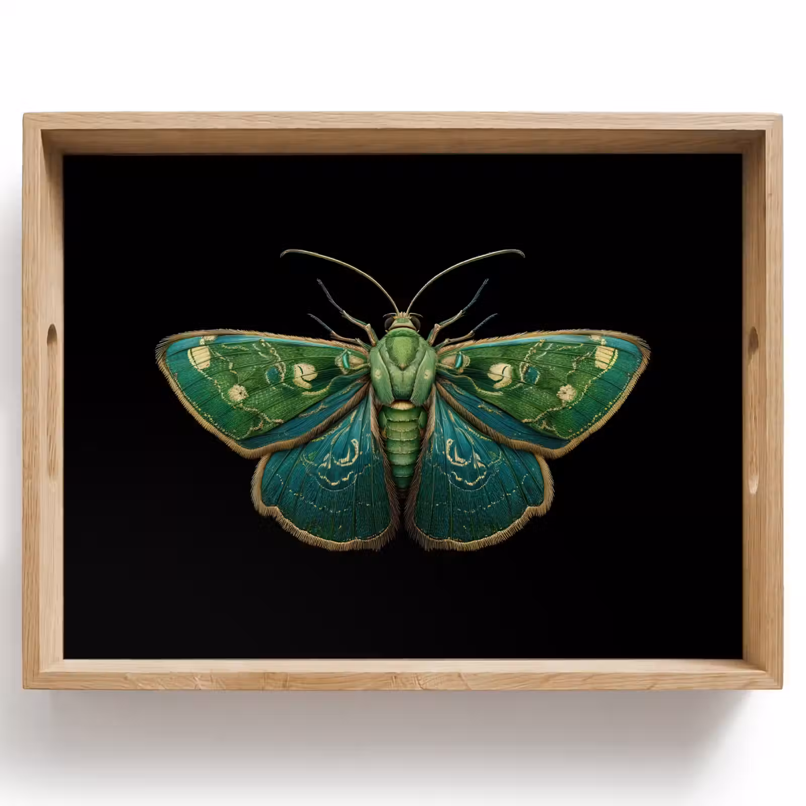 Dienblad - Mot - Levendig - Groen — 1