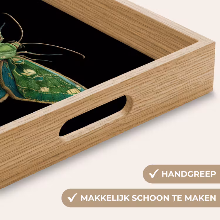 Dienblad - Mot - Levendig - Groen — 8