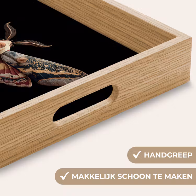 Dienblad - Mot - Oosterse patronen - Sierlijk — 8