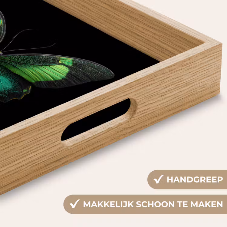 Dienblad - Vlinder - Groen - Opvallend — 8