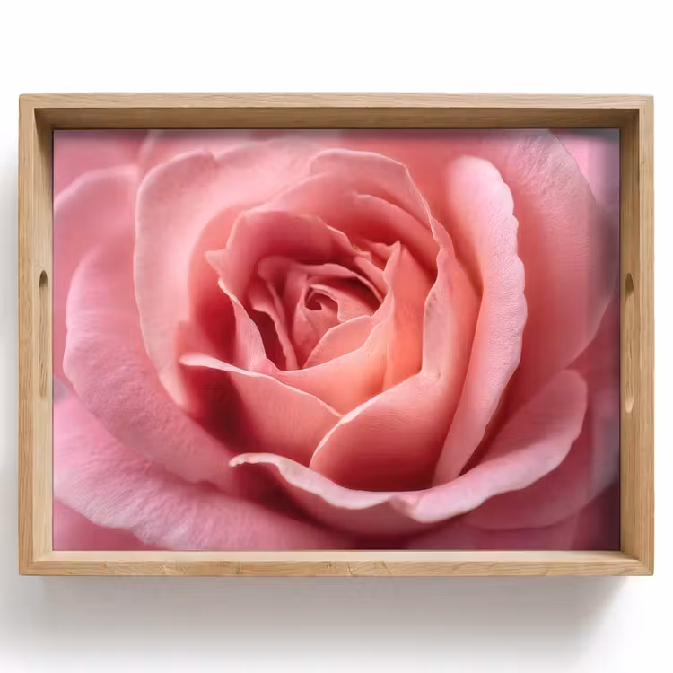 Dienblad - Roze - Roos - Romantisch — 1