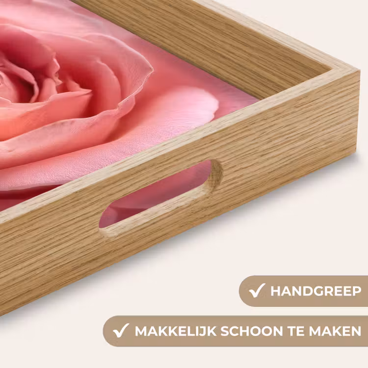 Dienblad - Roze - Roos - Romantisch — 8