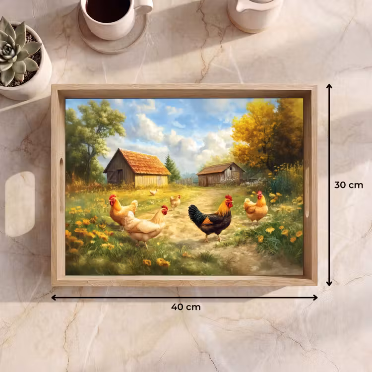 Dienblad - Kippen - Landelijke rust - Natuur — 7