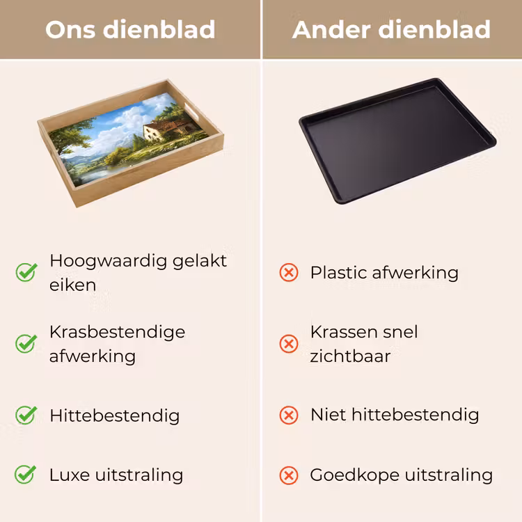 Dienblad - Zwaan - Bomen - Rust — 9