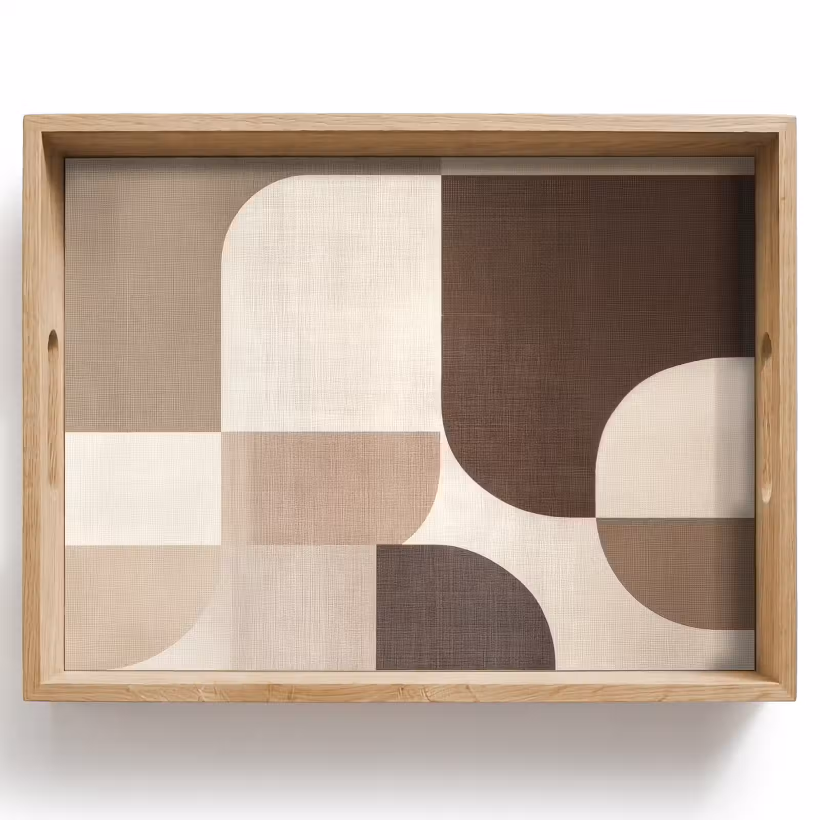 Dienblad - Geometrisch - Geweven structuur - Modern — 1