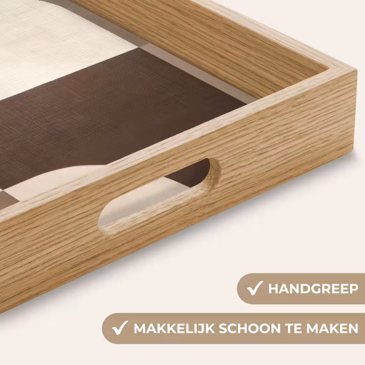 Dienblad - Geometrisch - Geweven structuur - Modern — 8
