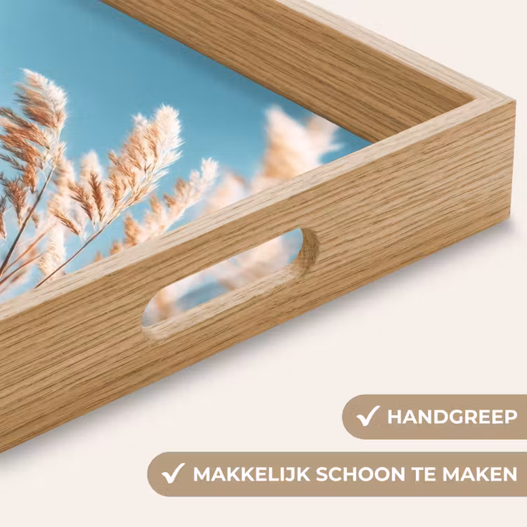 Dienblad - Siergras - Wind - Lichtbruin — 8