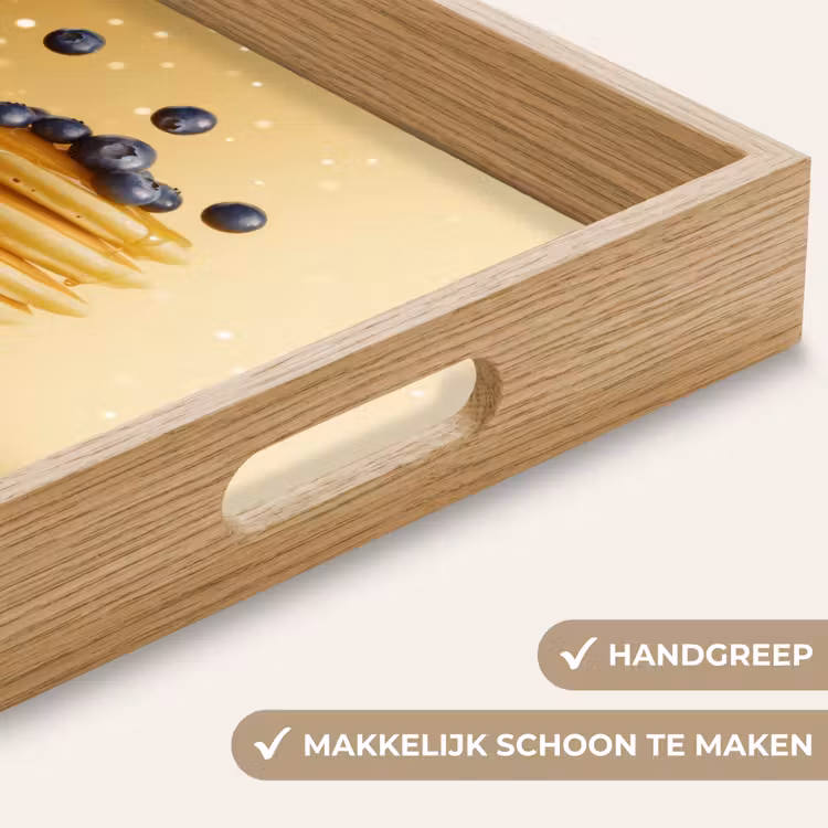 Dienblad - Pannenkoeken - Eten - Honing - Geel — 8