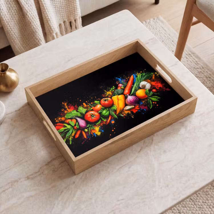 Dienblad - Groente - Eten - Kruiden - Graffiti - Koken — 2