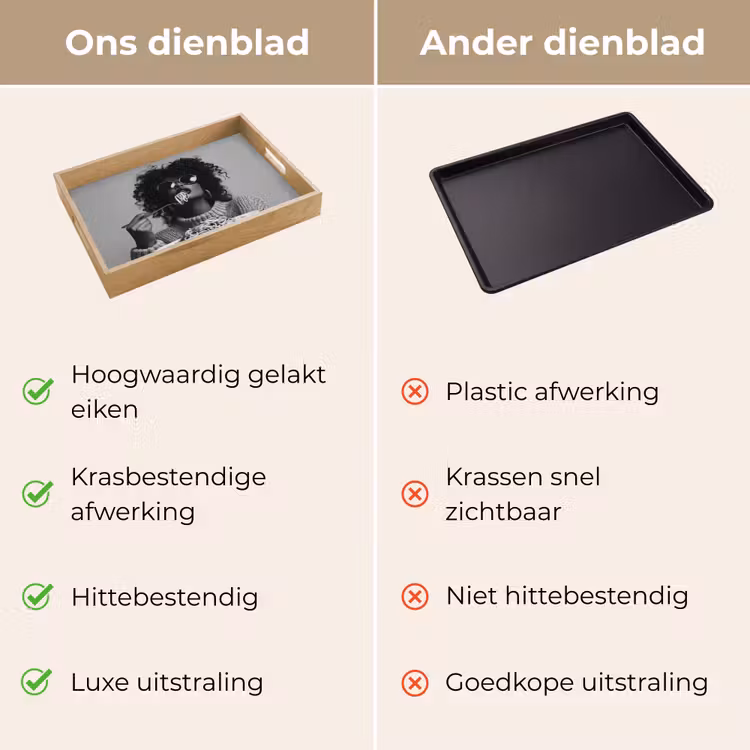Dienblad - Vrouw - Pasta - Zwart - Wit — 9